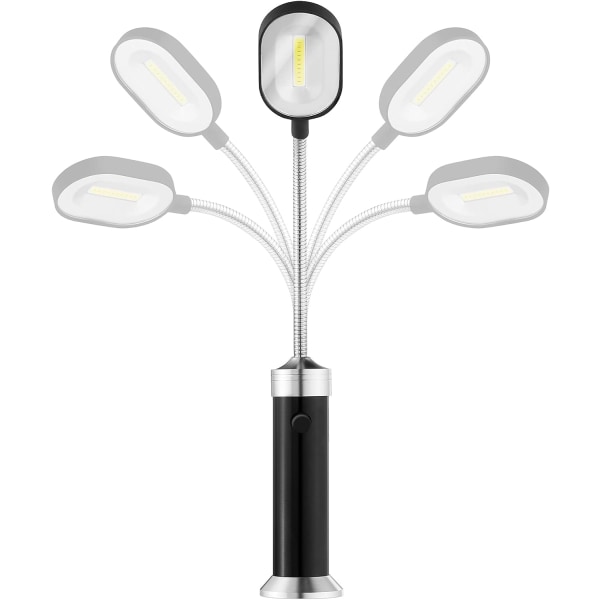 Grilllampor (set med 2) - Set för utomhusgrillning - Superljus COB LED batteridrivna lampor med magnetisk bas