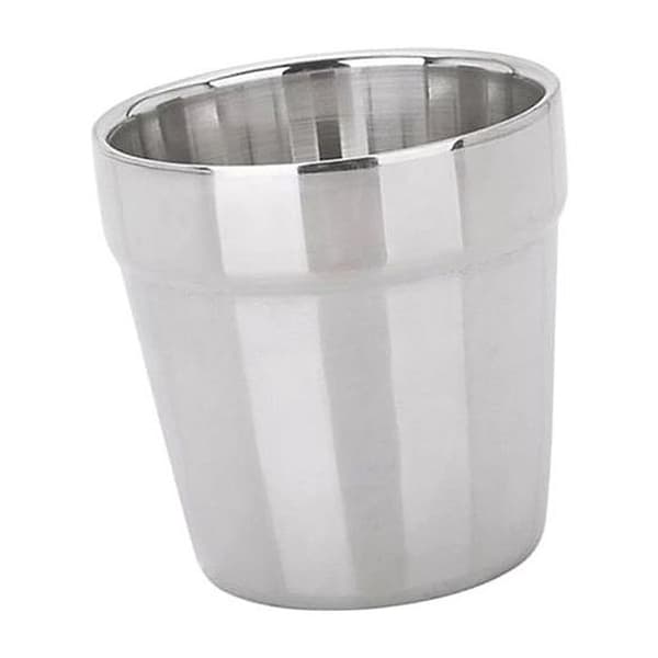 Modern mugg i rostfritt stål, kaffekopp, ölmugg - 4 delar