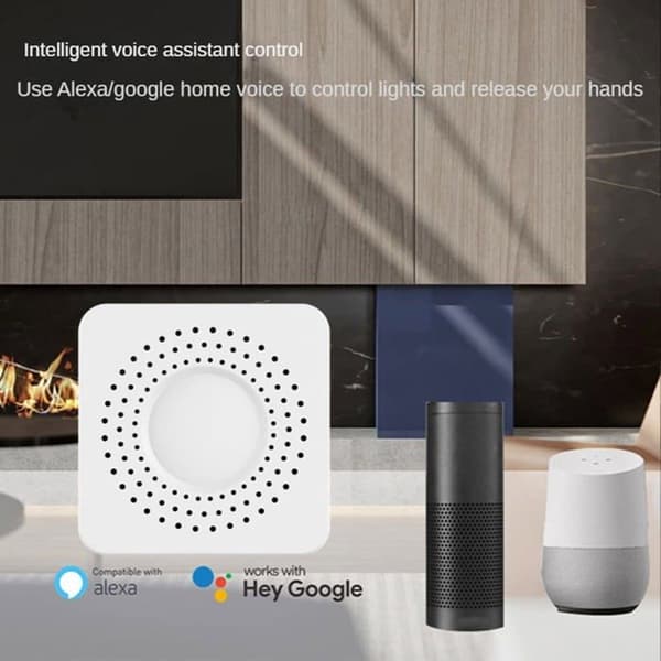 Tuya Smart WiFi Dimmer Modul med Dimmerkontroll, Stöder Dubbelriktad Kontroll