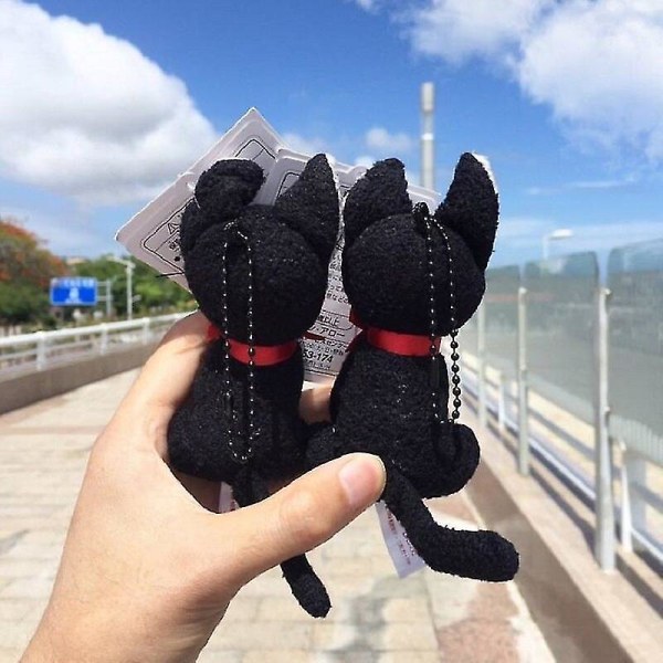 Miyazaki Pehmolelu - Musta Kissa Kiki Täytetty Eläinlelu Lapselle - 30cm