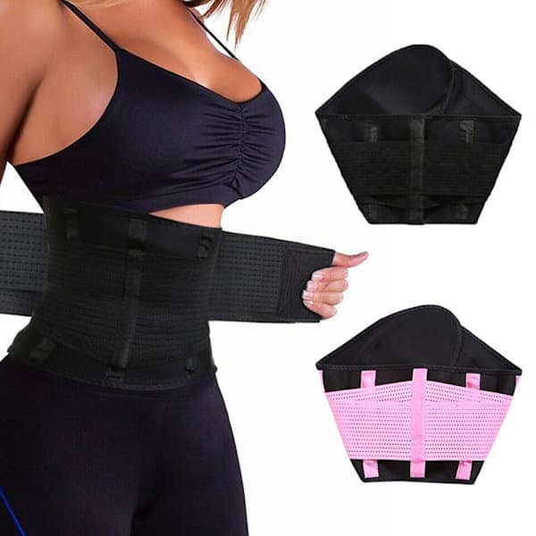 Taljetræner Postpartum Shapewear SORT M sort M black M