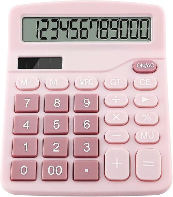 Standard funksjon skrivebordskalkulator, skrivebordskalkulator for studenter