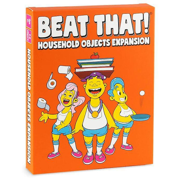 Perhejuhlapeli Kortti Beat That! - Voita hullu taistelu lapsille ja aikuisille Extensions