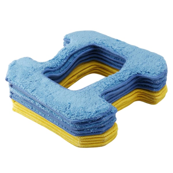 2 sett rubbing mopp pads For 298 Vindusrengjøring Rag Premium Microfiber Materiale Våtrengjøring+tørr
