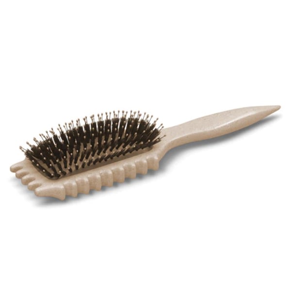 Curly Hair Styling Brush Curling Brush Den elastiske krøllete hårbørsten brukes til å gre, forme og style krøllete hår. Unisex, ikke lett å trekke (1 stk) - Green