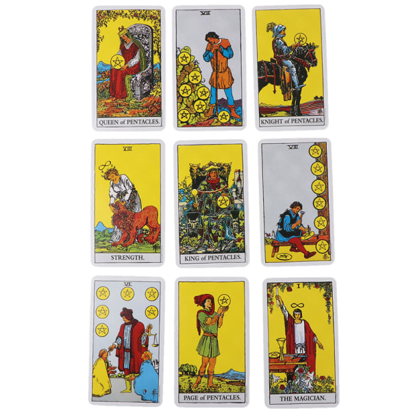 Tarot kortspil - THE RIDER TAROT - Rider Waite tarotkort