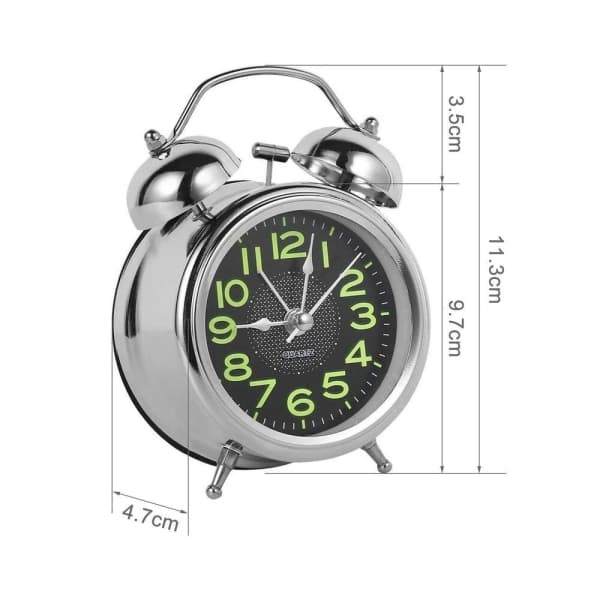 Herätyskello Super Loud Double Clock Number Clock