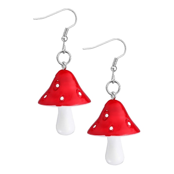 Svampörhängen Kawaii Örhängen Svampörhängen Hängande Damörhängen Svampörhängen Svampörhängen