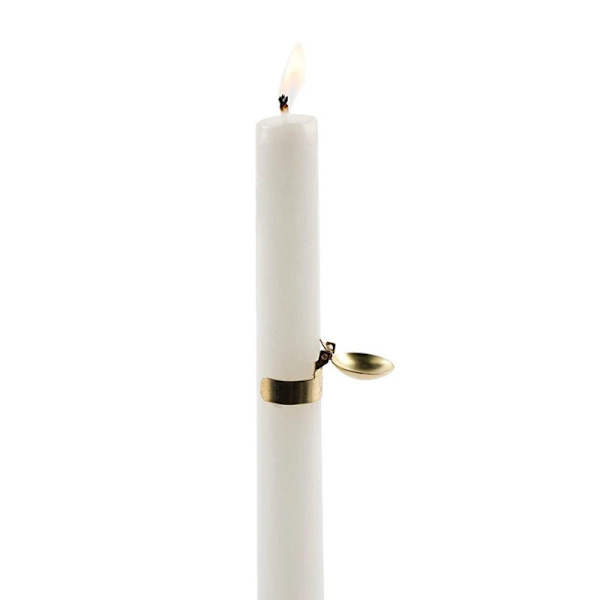 Automatisk lyseslukker guld - 2pc