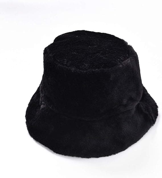 Mjuk och varm bucket hat för damer, vinter