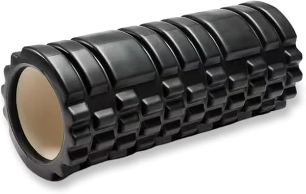 Foam Roller til dybdegående muskelmassage (Sort)