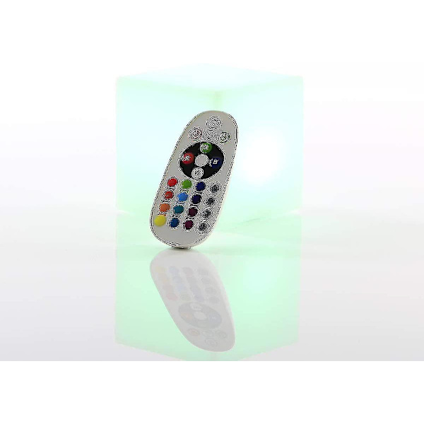 2023 - LED-kub 10 x 10 x 10 cm Ljuskub / Bordlampa 16 Färger Färgväxlande / Dimbar