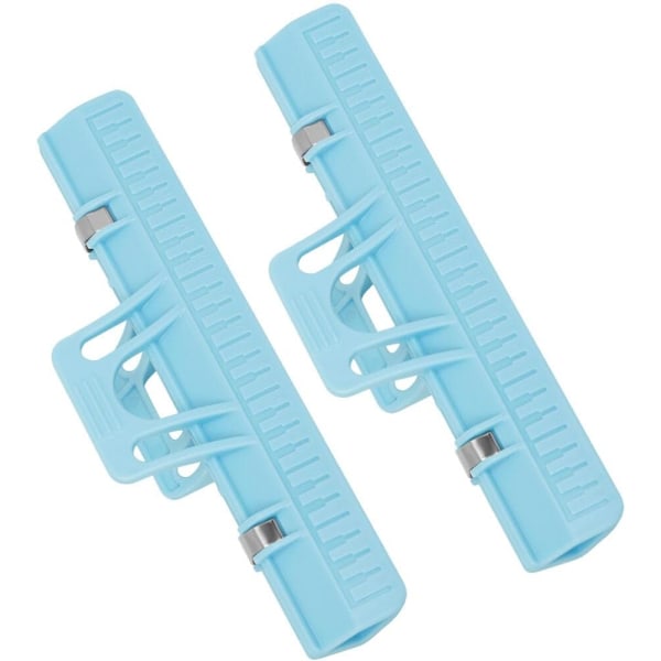 2pcs Violin Music Sheet Clip Music Page Holder Music Score Clip Clamp Music Score Fixed Clips  Instrument Supplies for Home Office Classroom Blue