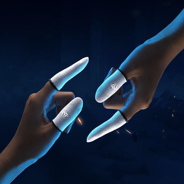 1 par gaming fingerærmer til mobile spilcontrollere til mainstream spil