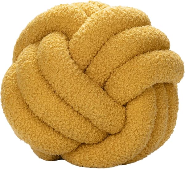 Knotteballpute, gul