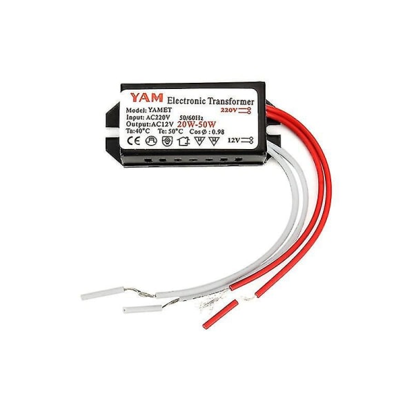 220v till 12v elektronisk transformator spänningsomvandlare intelligent drivrutin LED-drivrutin Hy