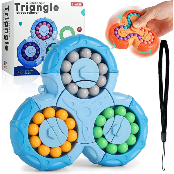 Fidget Toys Blå Sensoriska Leksaker För Autistiska Barn