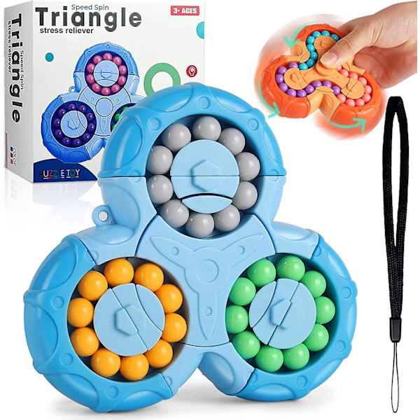 Fidgetleksaker Blå Sensoriska Leksaker För Barn Med Autism