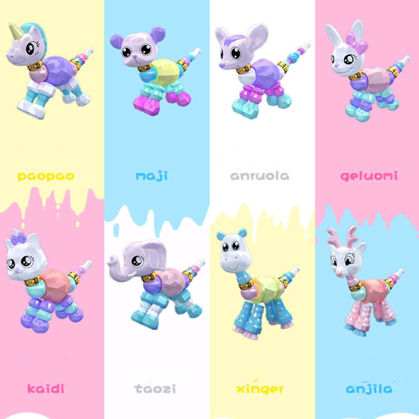 Magic Pets Armbånd, Dyr Armbånd Magic Enhjørninger, Hvalpe Twist maji