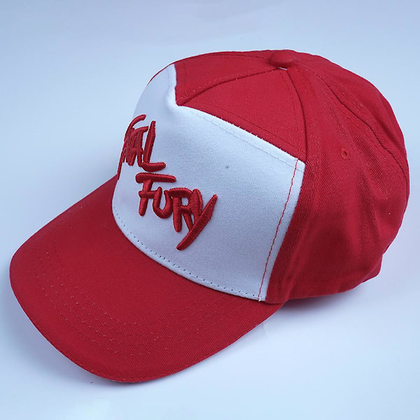 Anime Spill Cosplay Hatt Lastebilsjåfør Terry Bogard Boksing Bomulls Baseballhatt Bokser Fatal Fury Bokstav Broderte Caps 1