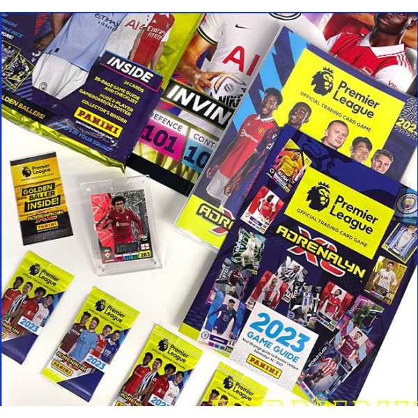 Panini Premier League Stjernekortpakke - Fotballstjernekort rundt Manchester United - Spillkortbok Samlekort - 1 classic box