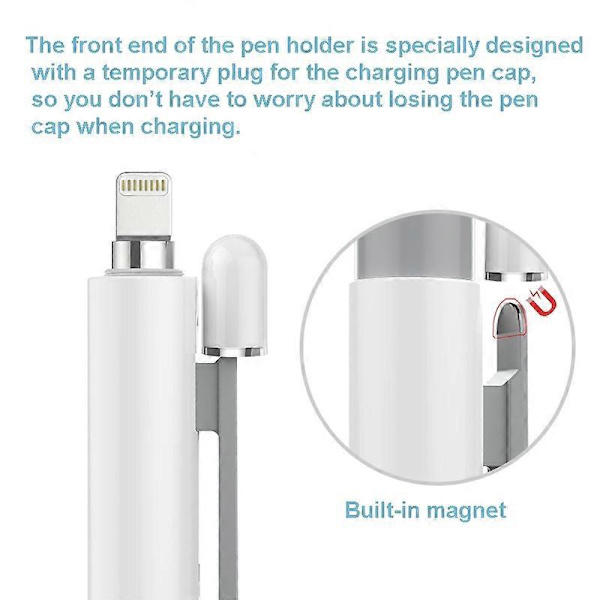 Automatisk innfellbar stylus pennveske for Apple Pencil 2