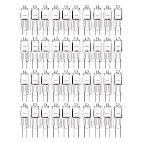 10-pack G4 halogenlampor 20W 12V - Varmvit