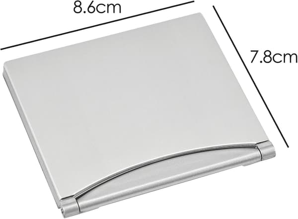 Bordsklocka Silver Digital LCD Temperatur Larm NY Kontorsdagsklocka