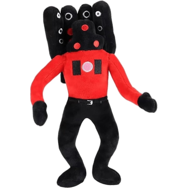 WC-pehmolelu, Skibidi -WC-kaiutinmies Bosses-pehmolelu, Skibidi -WC-pelipiirretty pehmolelu