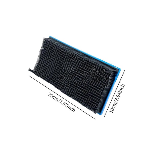 Stipplingsborste Texturborste Gips och Takfinish Mikrocement Hemförbättring Putsa DIY Borste Stipplingsverktyg Rectangle Soft L
