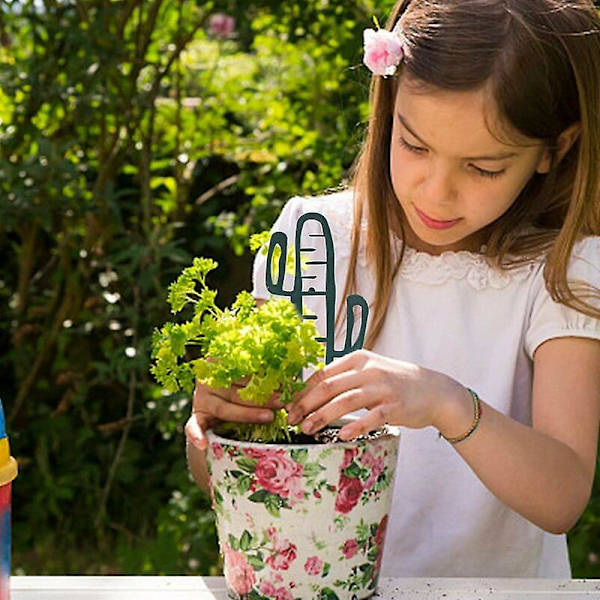 Innendørs klatreplanter espalier - Potteplante espalier - 4 stk innendørs potteplante espalier grønn stabelbar mini klatreplante støtte diy