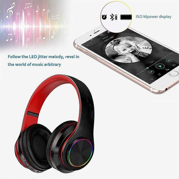 High Definition Bluetooth-hovedtelefoner med mikrofon