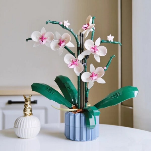 Orchid 10311 Byggeklodser Blomster Indretning til hjemmet