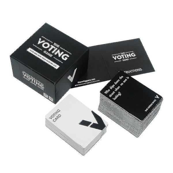 Party Voting Game Vuxen Val Pussel Party Familjespel Party Game Kort Brädspel