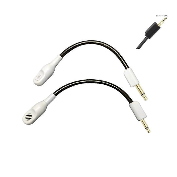 Mikrofoni BlackShark V2/V2 Pro pelikuvaset 3,5 mm mikrofonipuomi White