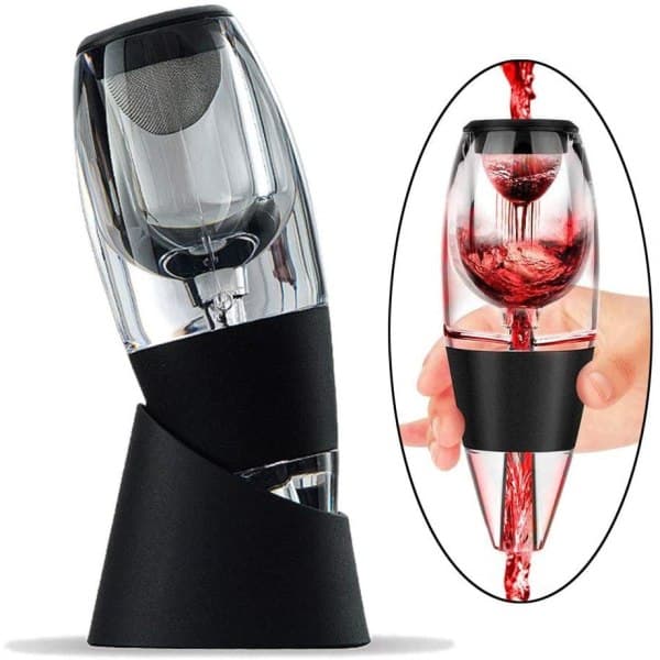 Deluxe Karaffel til vin - Vindekander Sort