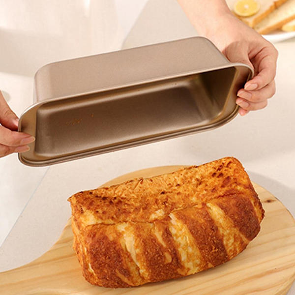 Brødform Bageform Til Bagning, Non-stick Kulstofstål Bagebrød Toastform Bageform Sæt (