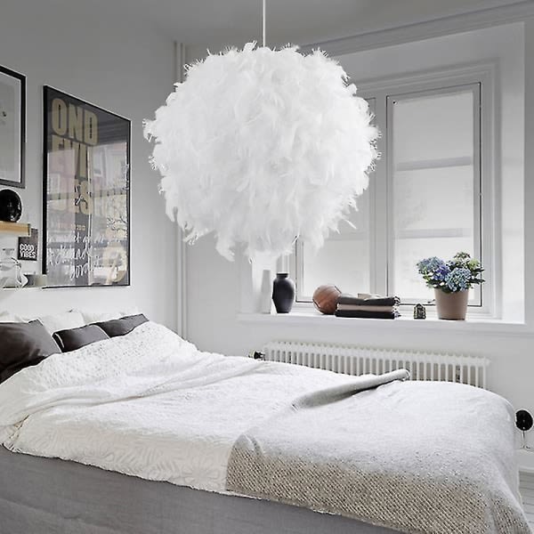 Pendellampe White Spring Loftslampe Dispan Ikke-elektrisk Lampe - 40cm