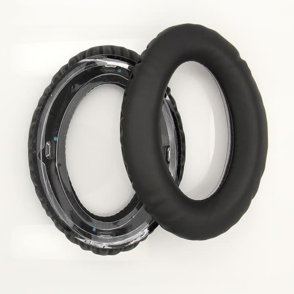 Erstatningsørekopper til Sennheiser Pxc450/pxc350/pc350/hd380 Pro - Sort