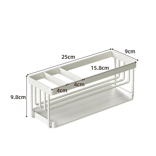 Sponge Holder,sponge Dish Rack(white),storage Rack