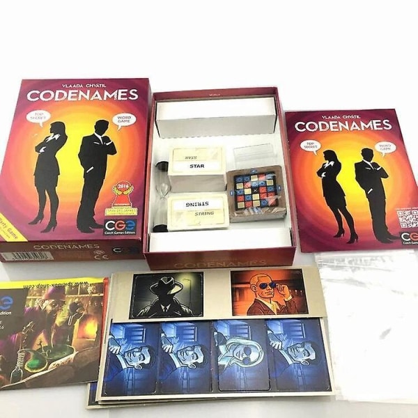 Confidential Action Codenames -lautapeli, perhe- ja ystäväpeli, korttipeli