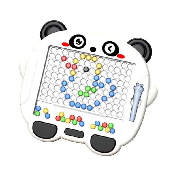 Lasten magneettinen piirustustaulu Värikäs magneettinen luonnoslehtiö piirtämiseen Panda Style