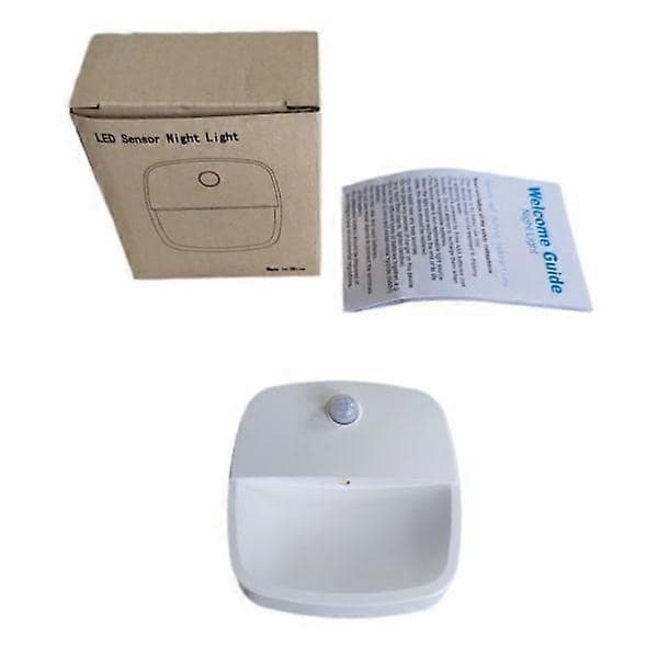 1/3 stk. Bevegelsessensor Lys LED Nattlys White Warm light x3