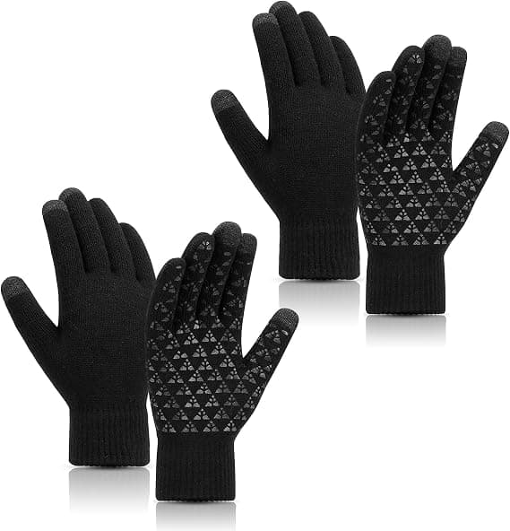 Vinter Touch Screen Sne Blomst Hold Varme Handsker