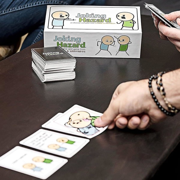 Joking Hazard - Cyanide & Happinessin loukkaava juhlakorttipeli