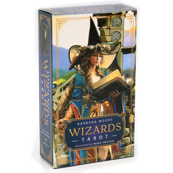 WIZARDS Full engelske Oracle- og Mystic Divination-kort