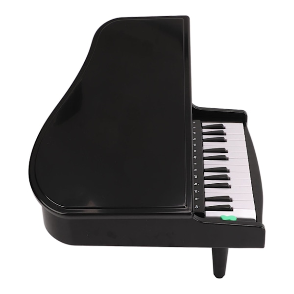 Lasten elektroninen piano, musta, opettavainen piano, lapsille, monitoiminen musiikillinen oppimislelu