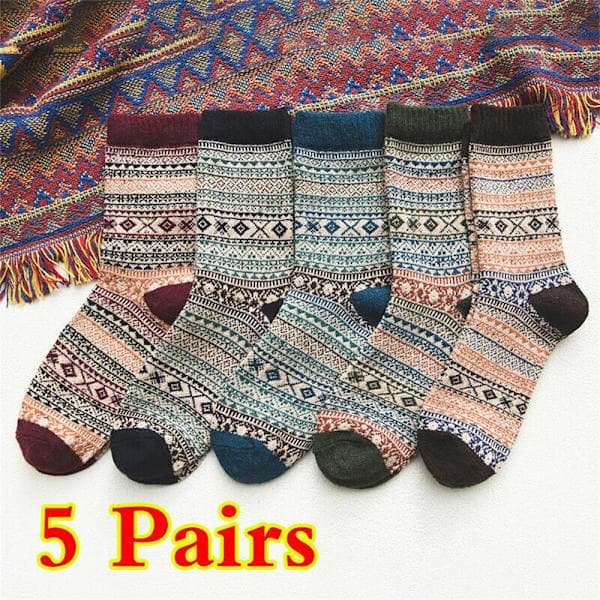 Tykke, rike ullsokker Hike Chunky Sock termiske strømper