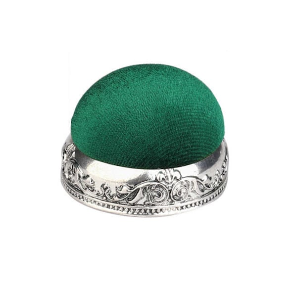 Söt bollformad nåldyna med metallbas DIY sömnad hantverksverktyg Style 4