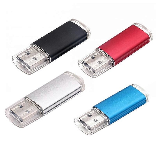 Kannettava 128MB USB 2.0 Levy Muistitikku PC Läppärille Silver 128mb